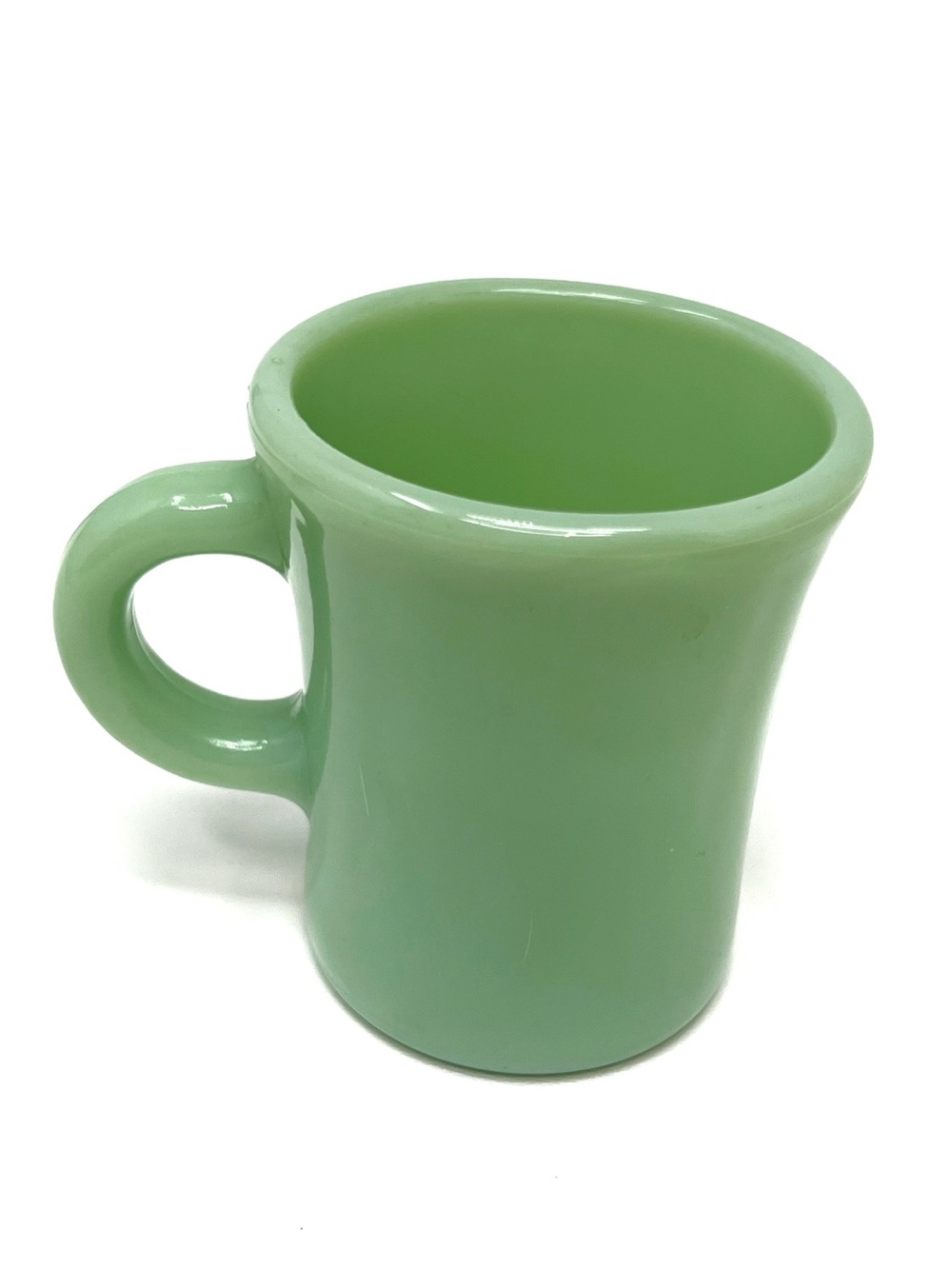 Vintage Fire King Jade-ite 6 oz. Chocolate Mug Restaurant Ware c.1948-1950